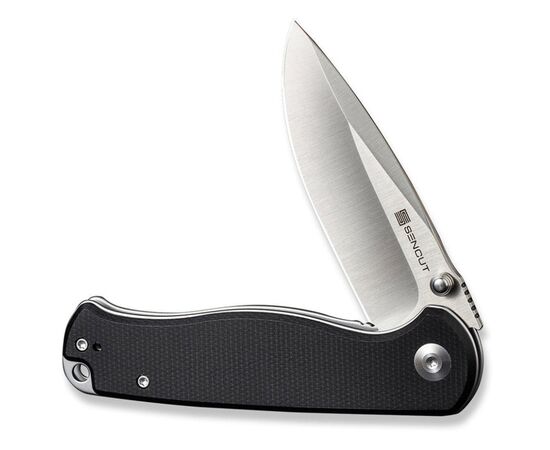 Нож Sencut Errant, Black G10, Satin (S23054B-3), изображение 5 Нож Sencut Errant, Black G10, Satin (S23054B-3), изображение 5