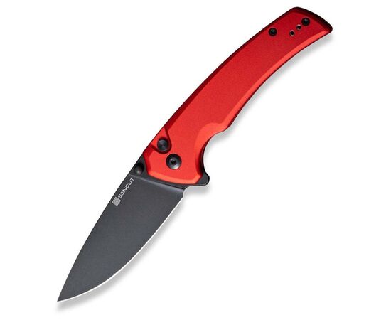 Нож Sencut Serene, Red Aluminum, Darkwash (S21022B-2), изображение 2 Нож Sencut Serene, Red Aluminum, Darkwash (S21022B-2), изображение 2