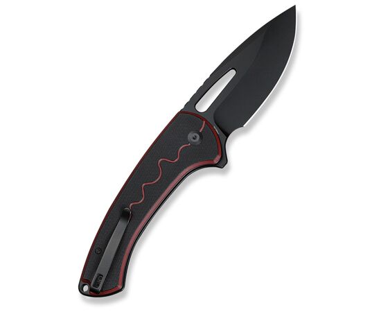 Нож Sencut Squiggy, Burgundy/Black G10, Darkwash (S24082A-3), изображение 3 Нож Sencut Squiggy, Burgundy/Black G10, Darkwash (S24082A-3), изображение 3