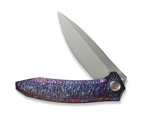 Нож Weknife Acuminal, Rainbow Titanium, Stonewash (WE23070-4), изображение 5 Нож Weknife Acuminal, Rainbow Titanium, Stonewash (WE23070-4), изображение 5