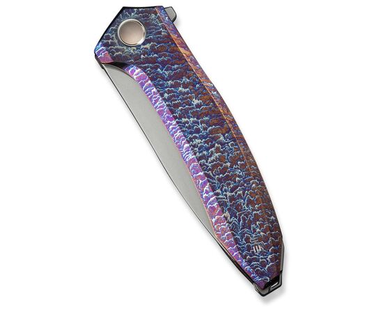 Нож Weknife Acuminal, Rainbow Titanium, Stonewash (WE23070-4), изображение 6 Нож Weknife Acuminal, Rainbow Titanium, Stonewash (WE23070-4), изображение 6