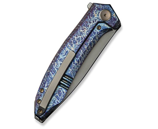 Нож Weknife Acuminal, Rainbow Titanium, Stonewash (WE23070-4), изображение 7 Нож Weknife Acuminal, Rainbow Titanium, Stonewash (WE23070-4), изображение 7