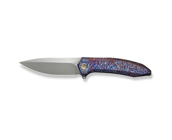 Нож Weknife Acuminal, Rainbow Titanium, Stonewash (WE23070-4)