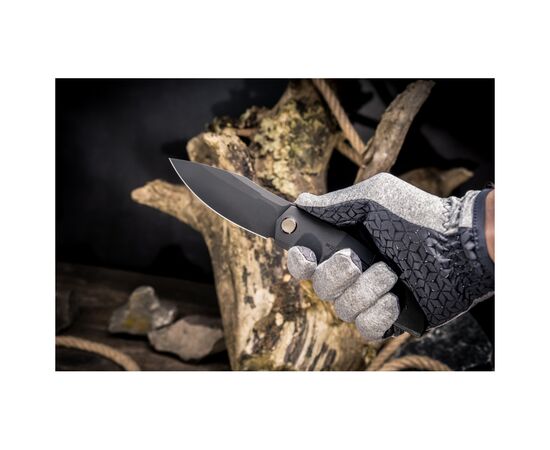 Нож Weknife Sine Wave, Black Titanium, Darkwash (WE23069B-1), изображение 12 Нож Weknife Sine Wave, Black Titanium, Darkwash (WE23069B-1), изображение 12