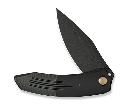 Нож Weknife Sine Wave, Black Titanium, Darkwash (WE23069B-1), изображение 5 Нож Weknife Sine Wave, Black Titanium, Darkwash (WE23069B-1), изображение 5