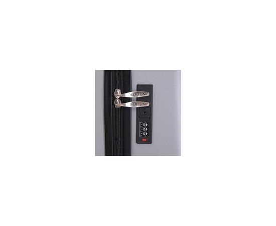 Чемодан Semi Line 20" S T5857-1 Grey (DAS303041), изображение 8 Чемодан Semi Line 20" S T5857-1 Grey (DAS303041), изображение 8