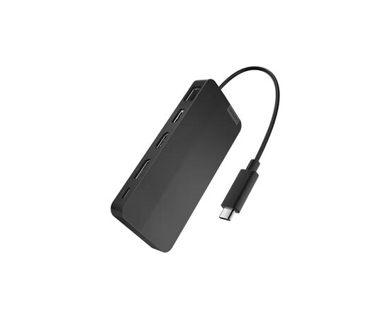 Порт-реплікатор Lenovo USB-C Dual Display Travel Dock (40B90000WW), зображення 4 Порт-реплікатор Lenovo USB-C Dual Display Travel Dock (40B90000WW), зображення 4