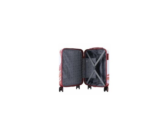 Чемодан Semi Line 20" S T5654-1 White/Red Print (DAS302888), изображение 5 Чемодан Semi Line 20" S T5654-1 White/Red Print (DAS302888), изображение 5