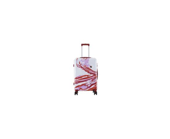 Чемодан Semi Line 24" M T5654-2 White/Red Print (DAS302889), изображение 2 Чемодан Semi Line 24" M T5654-2 White/Red Print (DAS302889), изображение 2