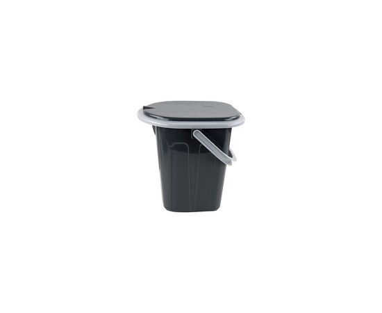 Ведро-туалет Bo-Camp Portable Toilet Square 20 Liters Grey (5502820) (DAS303293), изображение 3 Ведро-туалет Bo-Camp Portable Toilet Square 20 Liters Grey (5502820) (DAS303293), изображение 3