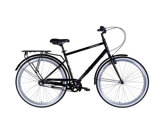 Велосипед Dorozhnik 28" COMFORT MALE Planet DD рама-20" ST 2025 чорний (OPS-D-28-457)
