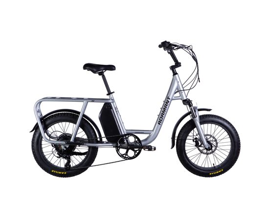 Електровелосипед Dorozhnik 20" eADAMANT DD 18,5" 48B 17.5А*г 500Вт срiблястий 2025 (ELB-D-20-063)