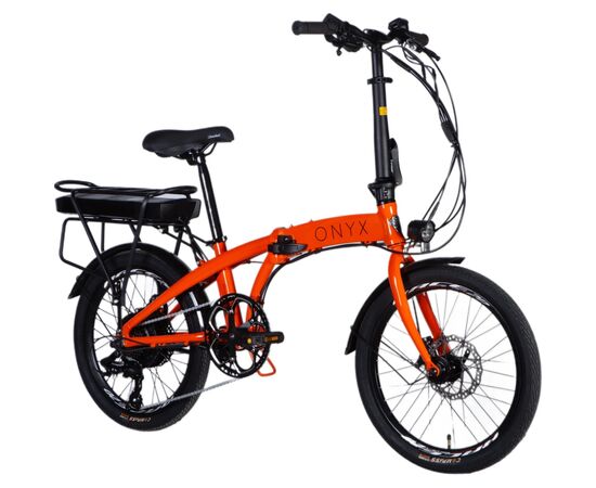 Электровелосипед Dorozhnik 20" eONYX DD рама-11" 36B 12.5А*г 500Вт помаранчевий 2025 (ELB-D-20-053), изображение 2 Электровелосипед Dorozhnik 20" eONYX DD рама-11" 36B 12.5А*г 500Вт помаранчевий 2025 (ELB-D-20-053), изображение 2