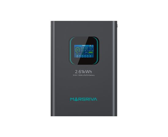 Батарея LiFePo4 Marsriva 25.6V 100Ah (MR-LFP24-100-WMD), изображение 2 Батарея LiFePo4 Marsriva 25.6V 100Ah (MR-LFP24-100-WMD), изображение 2