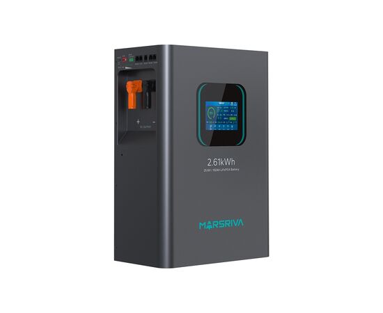 Батарея LiFePo4 Marsriva 25.6V 100Ah (MR-LFP24-100-WMD), изображение 3 Батарея LiFePo4 Marsriva 25.6V 100Ah (MR-LFP24-100-WMD), изображение 3