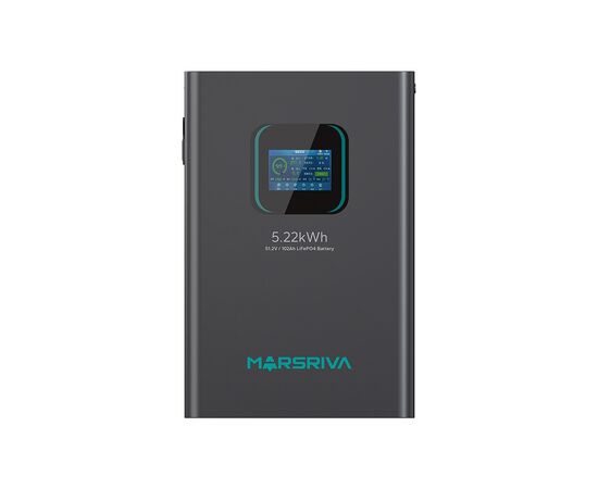 Батарея LiFePo4 Marsriva 51.2V 100Ah (MR-LFP48-100-WMD), изображение 2 Батарея LiFePo4 Marsriva 51.2V 100Ah (MR-LFP48-100-WMD), изображение 2
