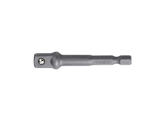 Адаптер для инструмента Toptul для головок под шуруповерт 1/4"х3/8" L65 шестигранный (FPKA0812)