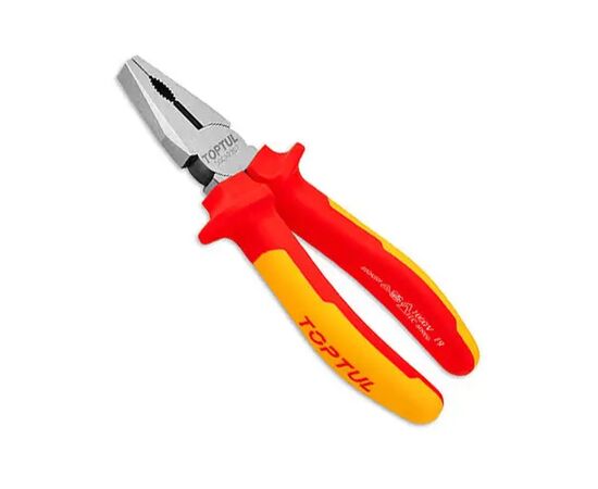 Плоскогубці Toptul із ізольованими ручками, пасатижі 8" 1000V (DGCA2208)