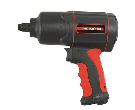 Гайковерт AEROPRO пневматический гайковерт 1/2", 610N/m, max 950N/m; 7500об/хв (RP7451)