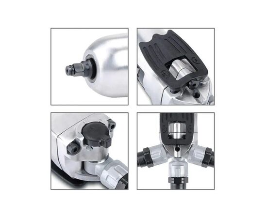 Гайковерт Toptul пневматичний професійний 1/4" 108N/m 12000об/хв (KAAU0808), зображення 2