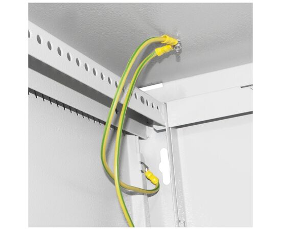 Шкаф настенный Ipcom 4U, 600*350, RAL7035 (СН-4U-060х035-ДС-7035), изображение 3 Шкаф настенный Ipcom 4U, 600*350, RAL7035 (СН-4U-060х035-ДС-7035), изображение 3