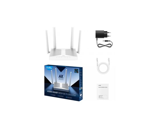 Маршрутизатор Cudy WR3000E_EU_V1.0, изображение 3 Маршрутизатор Cudy WR3000E_EU_V1.0, изображение 3