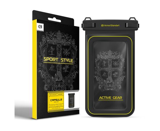 Чехол для мобильного телефона Armorstandart Waterproof Capsule Shell Black (ARM84419), изображение 2