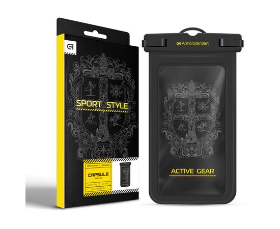 Чехол для мобильного телефона Armorstandart Waterproof Capsule Side Black (ARM84422), изображение 2
