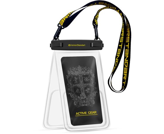 Чехол для мобильного телефона Armorstandart Waterproof Сapsule Double Pockets Black (ARM84415), изображение 2