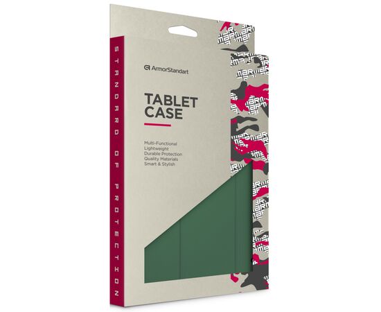 Чохол до планшета Armorstandart Flex Case Samsung Tab S9 / S9 FE / S10 FE Dark Green (ARM84448), зображення 3 Чохол до планшета Armorstandart Flex Case Samsung Tab S9 / S9 FE / S10 FE Dark Green (ARM84448), зображення 3