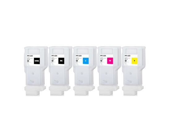 Комплект перезаправляемых картриджей NewTone Canon iPF TM-200/305 320ml (RC.PFI-320ARC)