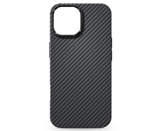 Чохол до мобільного телефона Armorstandart LikeCarbon2 MagCase для Apple iPhone 15 Black (ARM83807)