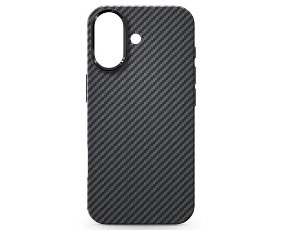 Чохол до мобільного телефона Armorstandart LikeCarbon2 MagCase для Apple iPhone 16 Black (ARM83810)