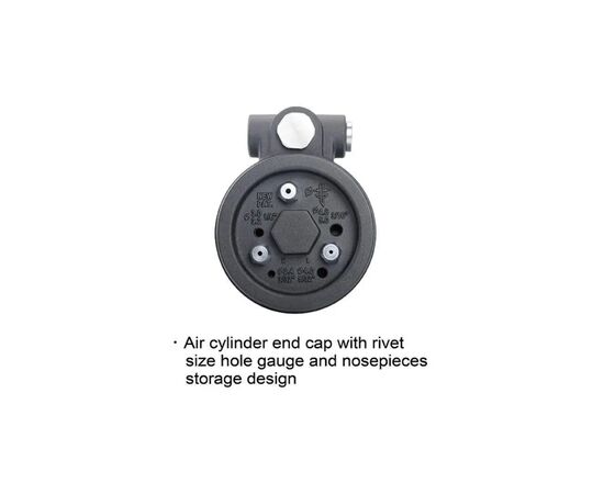 Заклепувальник Toptul пневмогідравлічний 2.4-5.0 мм (KARA0205), зображення 3