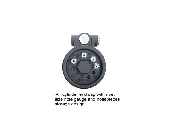 Заклепочник Toptul пневмогидравлический для вытяжных заклепок (KARA0306), изображение 2 Заклепочник Toptul пневмогидравлический для вытяжных заклепок (KARA0306), изображение 2