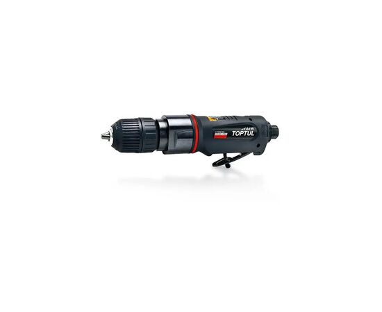 Дриль Toptul пневматична реверсивна 3/8", 4000об/хв; самозатискний патрон (KAQC1240)
