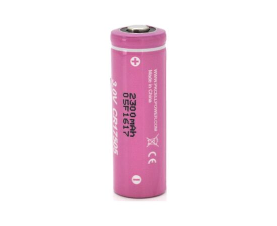 Батарейка CR17505 (size A), 3.0V 2300mah, Lithium, OEM PkCell (CR17505)