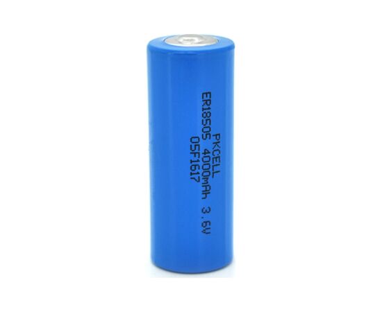Батарейка ER18505 (size A), 3.6V 4000mah, Lithium, 4 pcs shrink PkCell (ER18505)