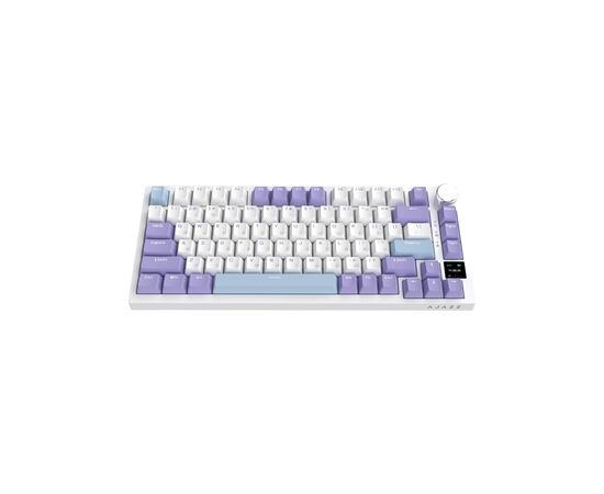 Клавиатура Ajazz AK820 Pro Gift Switch Purple RGB USB/Wireless/Bluetooth UA Purple (AK820PRO-G-PWB), изображение 3 Клавиатура Ajazz AK820 Pro Gift Switch Purple RGB USB/Wireless/Bluetooth UA Purple (AK820PRO-G-PWB), изображение 3