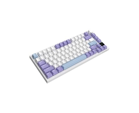 Клавиатура Ajazz AK820 Pro Gift Switch Purple RGB USB/Wireless/Bluetooth UA Purple (AK820PRO-G-PWB), изображение 5 Клавиатура Ajazz AK820 Pro Gift Switch Purple RGB USB/Wireless/Bluetooth UA Purple (AK820PRO-G-PWB), изображение 5