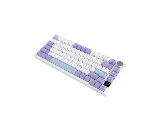 Клавиатура Ajazz AK820 Pro Gift Switch Purple RGB USB/Wireless/Bluetooth UA Purple (AK820PRO-G-PWB), изображение 6 Клавиатура Ajazz AK820 Pro Gift Switch Purple RGB USB/Wireless/Bluetooth UA Purple (AK820PRO-G-PWB), изображение 6