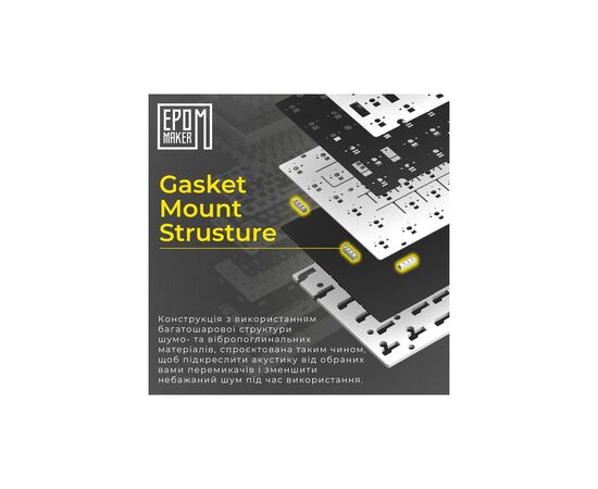 Клавіатура Epomaker AK820 Pro 75 Flying Fish Switch Hot-Swap RGB USB/Wireless/Bluetooth UA White (AK820-PRO-W-FF), зображення 7 Клавіатура Epomaker AK820 Pro 75 Flying Fish Switch Hot-Swap RGB USB/Wireless/Bluetooth UA White (AK820-PRO-W-FF), зображення 7