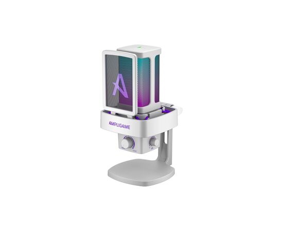Мікрофон Fifine Ampligame Q8PROW USB White (Q8PROW), зображення 3 Мікрофон Fifine Ampligame Q8PROW USB White (Q8PROW), зображення 3