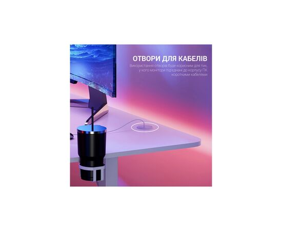 Компьютерный стол GamePro GDC216W White (GDC216W), изображение 10