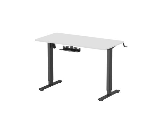 Компьютерный стол OfficePro ODE1260WB White/Black (ODE1260WB), изображение 3 Компьютерный стол OfficePro ODE1260WB White/Black (ODE1260WB), изображение 3