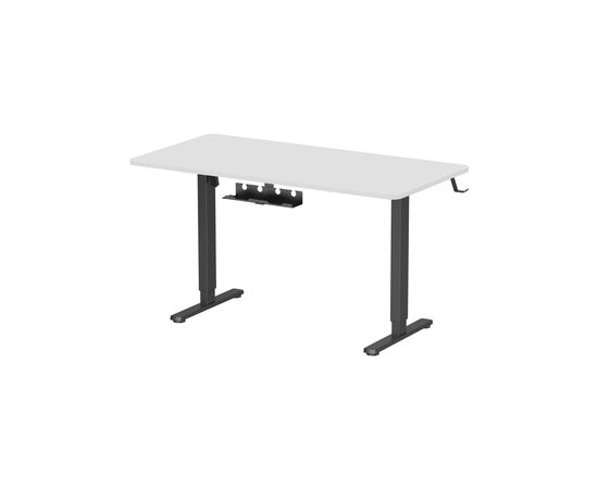 Компьютерный стол OfficePro ODE1470WB White/Black (ODE1470WB), изображение 3 Компьютерный стол OfficePro ODE1470WB White/Black (ODE1470WB), изображение 3