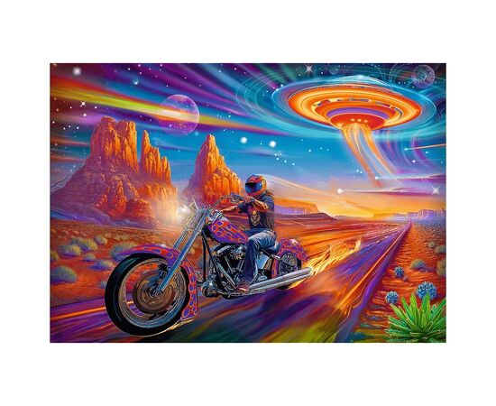 Пазл Trefl Дикая езда 1000 элементов (5900511109306), изображение 3 Пазл Trefl Дикая езда 1000 элементов (5900511109306), изображение 3