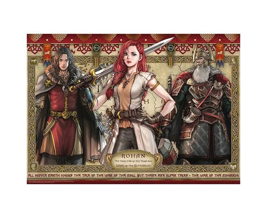 Пазл Trefl Властелин колец: Война Рохиррим 1000 элементов (5900511109375), изображение 2 Пазл Trefl Властелин колец: Война Рохиррим 1000 элементов (5900511109375), изображение 2