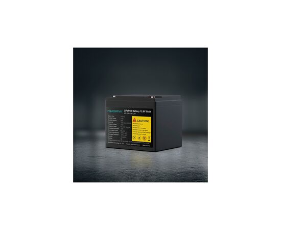 Батарея LiFePo4 Marsriva 12.8V 50Ah (MR-LFP12-50-LAR), изображение 5 Батарея LiFePo4 Marsriva 12.8V 50Ah (MR-LFP12-50-LAR), изображение 5