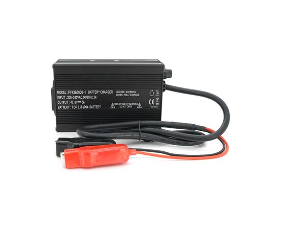 Сетевое зарядное устройство для АКБ Voltronic LiFePo4 36V(43.8V), 12S, 6A (FY4386000-1), изображение 3 Сетевое зарядное устройство для АКБ Voltronic LiFePo4 36V(43.8V), 12S, 6A (FY4386000-1), изображение 3